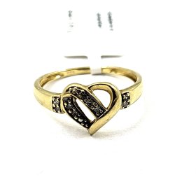Gredzens ar dimantiem (0.09ct)  2740-4561