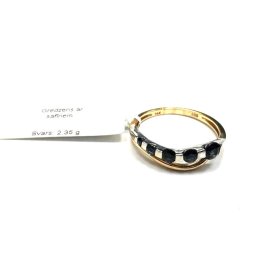 Gredzens ar safīriem (0.42 ct) 1112-8363