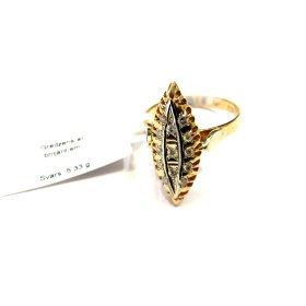 Gredzens ar briljantiem (0.20ct)  1450-1463