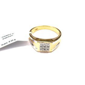Gredzens ar briljantiem (0.09 ct)  27310-1251