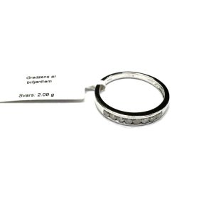Gredzens ar briljantiem (0.08 ct) 2052-8363