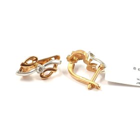 Auskari ar briljantiem (0.10ct) 3761-0963