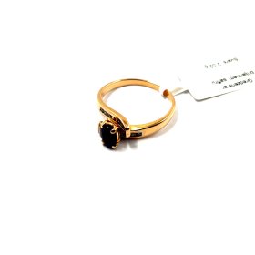 Gredzens ar briljantiem (0.06 ct) ,safīriem (0.2 ct) 3832-1263