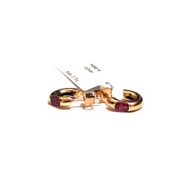 Auskari ar rubīniem (0.20 ct.) 1002-3063