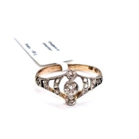 Gredzens ar briljantiem (0.53 ct) 2020-3451  Rezervēts līdz 07.08.26