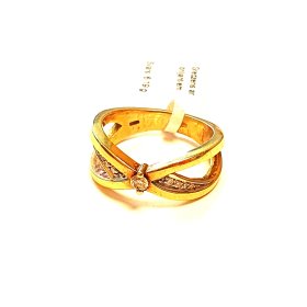 Gredzens ar briljantiem (0.2 ct)  910-0663
