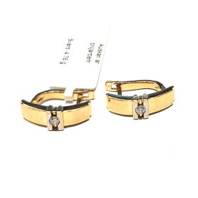 Auskari ar briljantiem (0.14 ct) 3570-5253