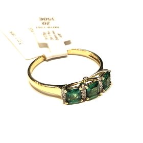 Gredzens ar briljantiem (0.16 ct) 10370-1161