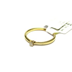 Gredzens ar briljantu (0.03 ct) 1220-6463