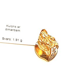 Kulons ar briljantiem (0.15 ct)   2542-0663