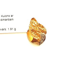 Kulons ar briljantiem (0.15 ct)   2542-0663