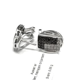 Auskari ar briljantiem (0.45ct) 495g1-0763