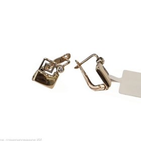 Auskari  ar briljantiem (0.02 ct)   321g1-5763