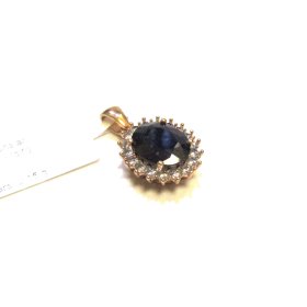 Kulons ar safīru (dif) (3.17ct)  112g1-4063