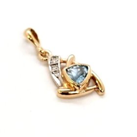 Kulons ar briljantiem (0.03 ct) 3341-3463
