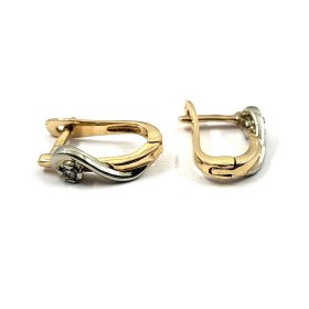 Auskari ar briljantiem (0.06ct) 5970-4561