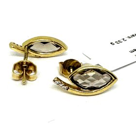 Auskari ar briljantiem  (0,03 ct)  3000-4663