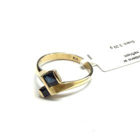Gredzens ar safīriem (0.46ct) 529g2-0763