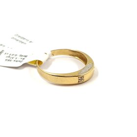 Gredzens ar briljantiem(0.01ct) 4840-0963