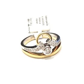 Gredzens ar briljantiem (0.27 ct) 14340-1161