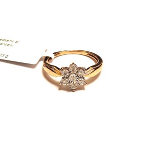 Gredzens ar briljantiem (0.07 ct.) 234g2-5063