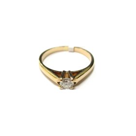 Gredzens ar briljantu (0.16 ct) 11390-0561