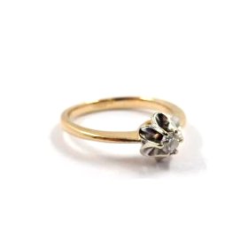 Gredzens ar briljantu (0.15ct) 2730-0863