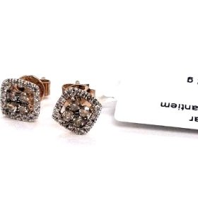 Auskari ar briljantiem (0.18 ct) 3122-3463