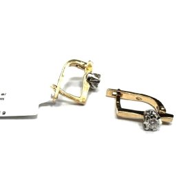 Auskari ar briljantiem (0.20 ct) 3700-8363