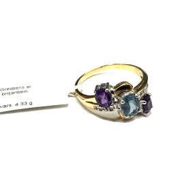 Gredzens ar briljantiem (0.02 ct) 13271-8361