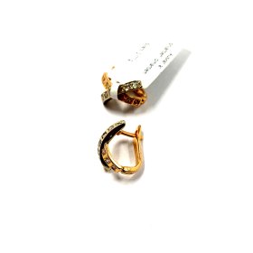 Auskari ar briljantiem ( 0.2ct) 18071-1261