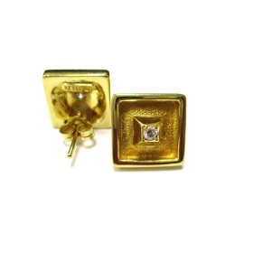 Auskari ar briljantiem (0.10 ct) 13571-0561