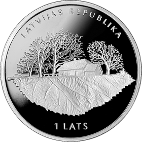 Latvijas sudraba monēta Rūdolfs Blaumanis