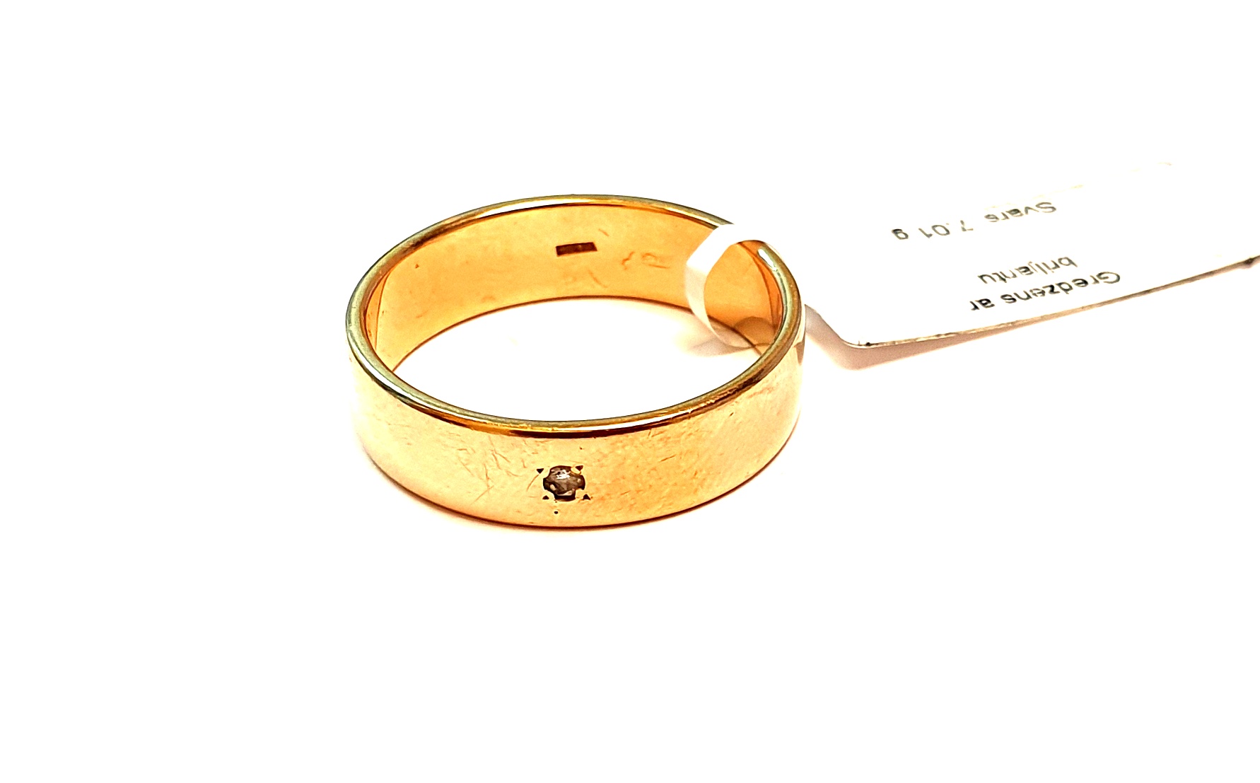 Gredzens ar briljantu (0.05ct)  2380-0653