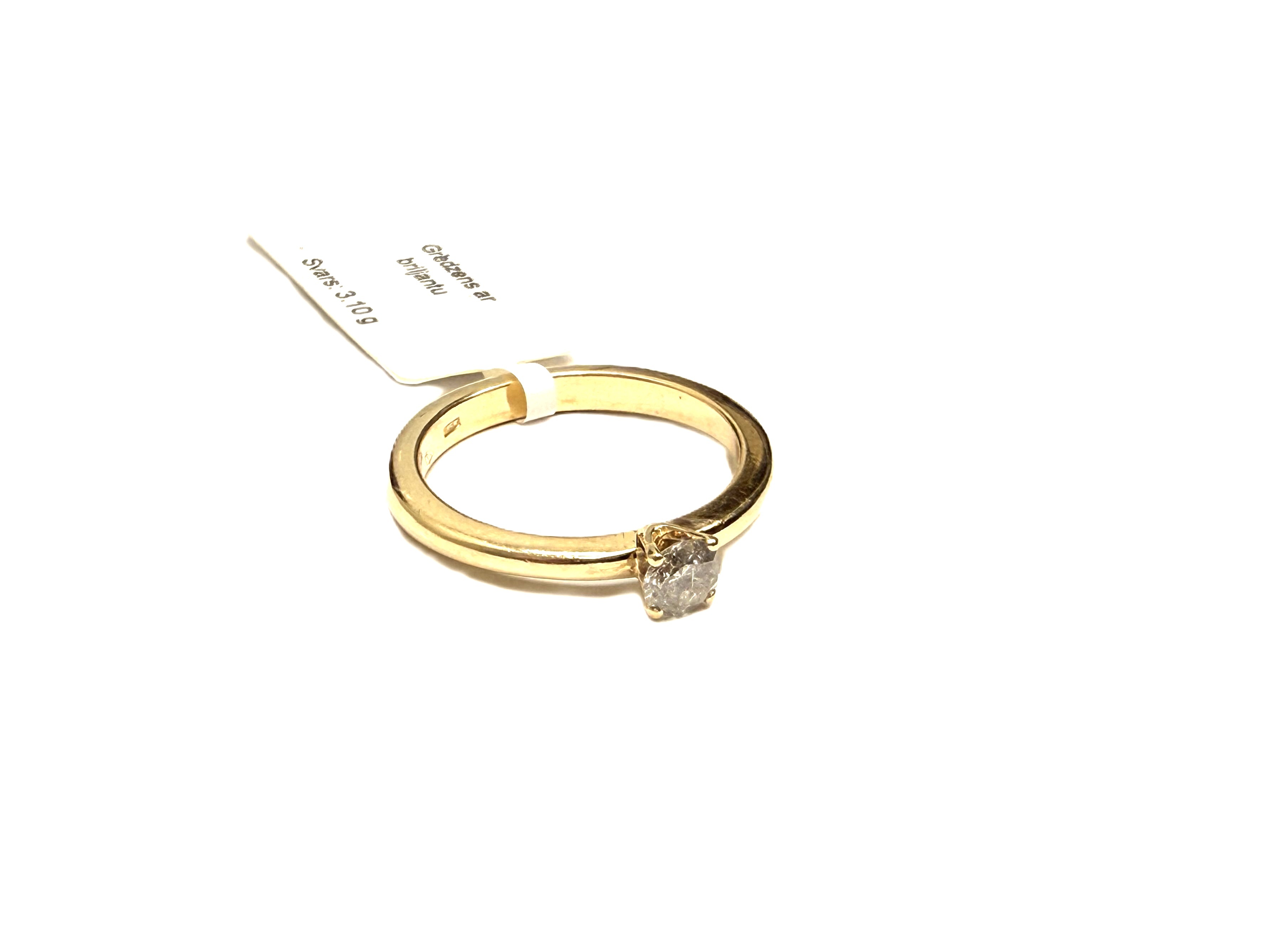 Gredzens ar briljantu (0.25 ct) 3212-5253