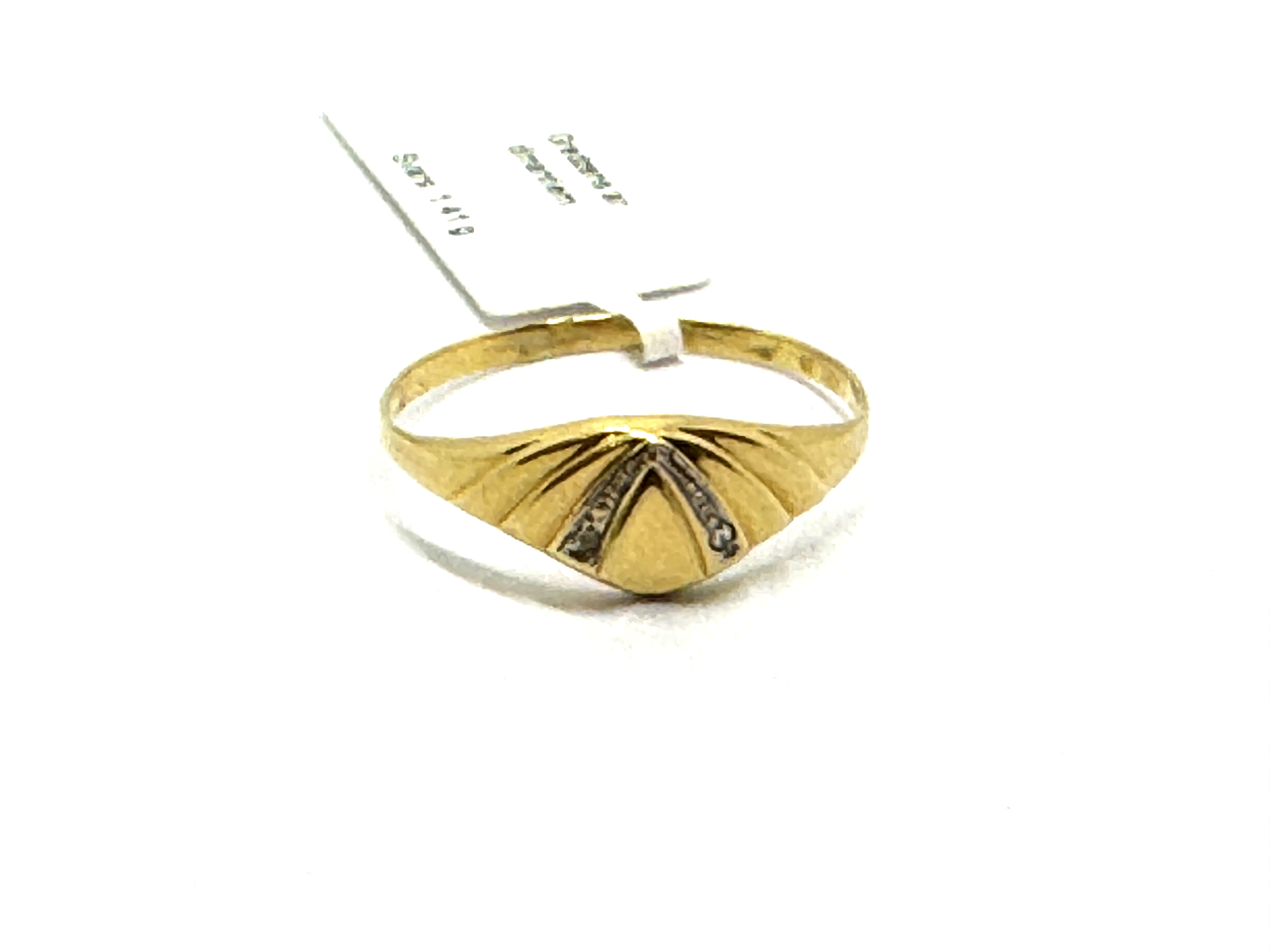 Gredzens ar dimantiem (0.01 ct),  11810-4651