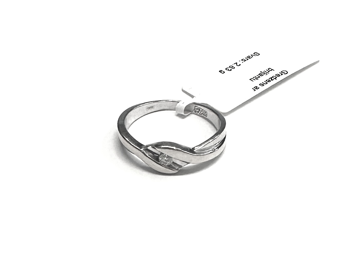 Gredzens ar briljantu (0.05ct) 6350-0753