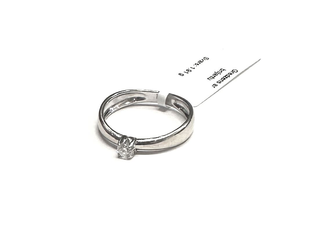 Gredzens ar briljantu (0.12ct) 6451-0753