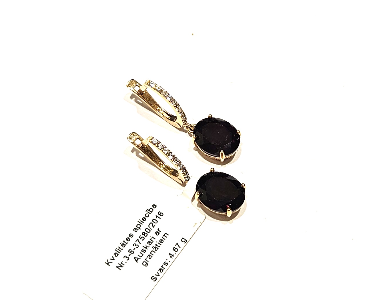 Auskari ar granātiem 5032-1153