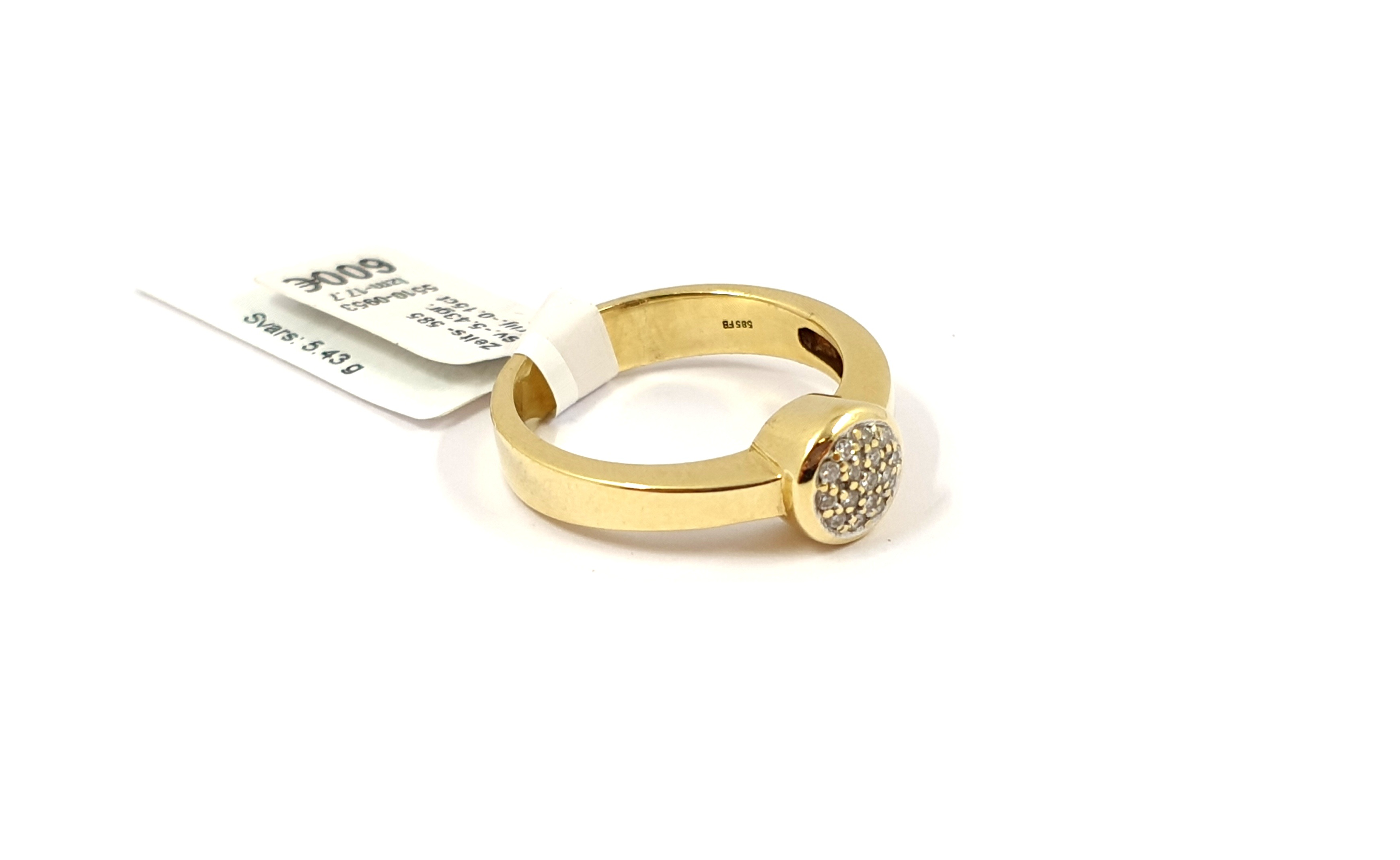 Gredzens ar briljantiem (0.15ct) 5510-0953