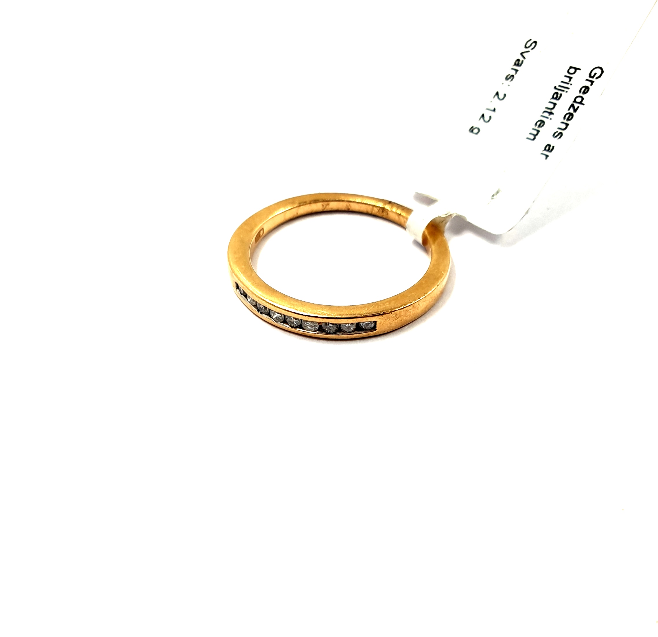 Gredzens ar briljantiem(0.09ct) 4410-0943