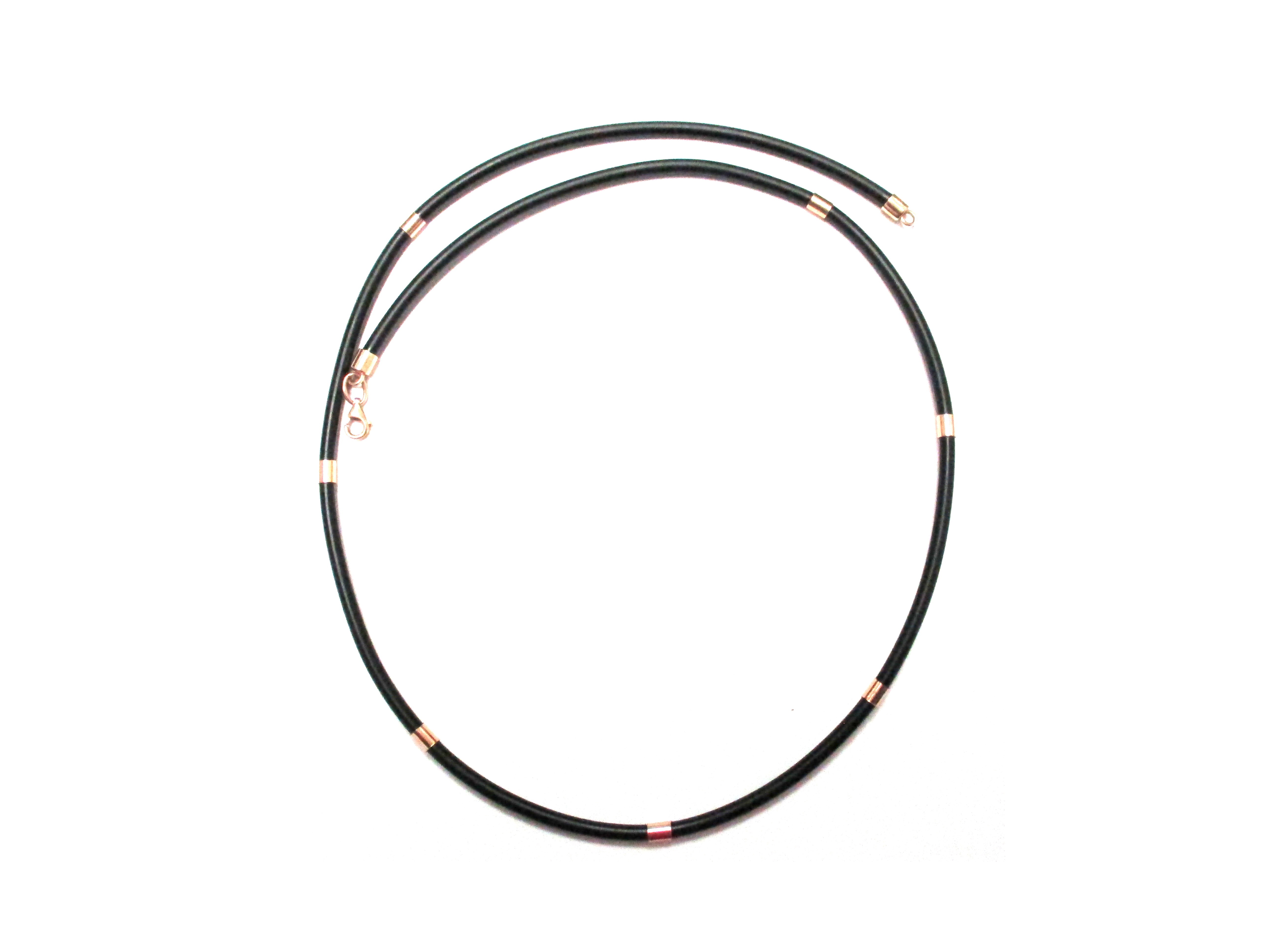 Kaučuka aukla ar zelta elementiem 2651-3453