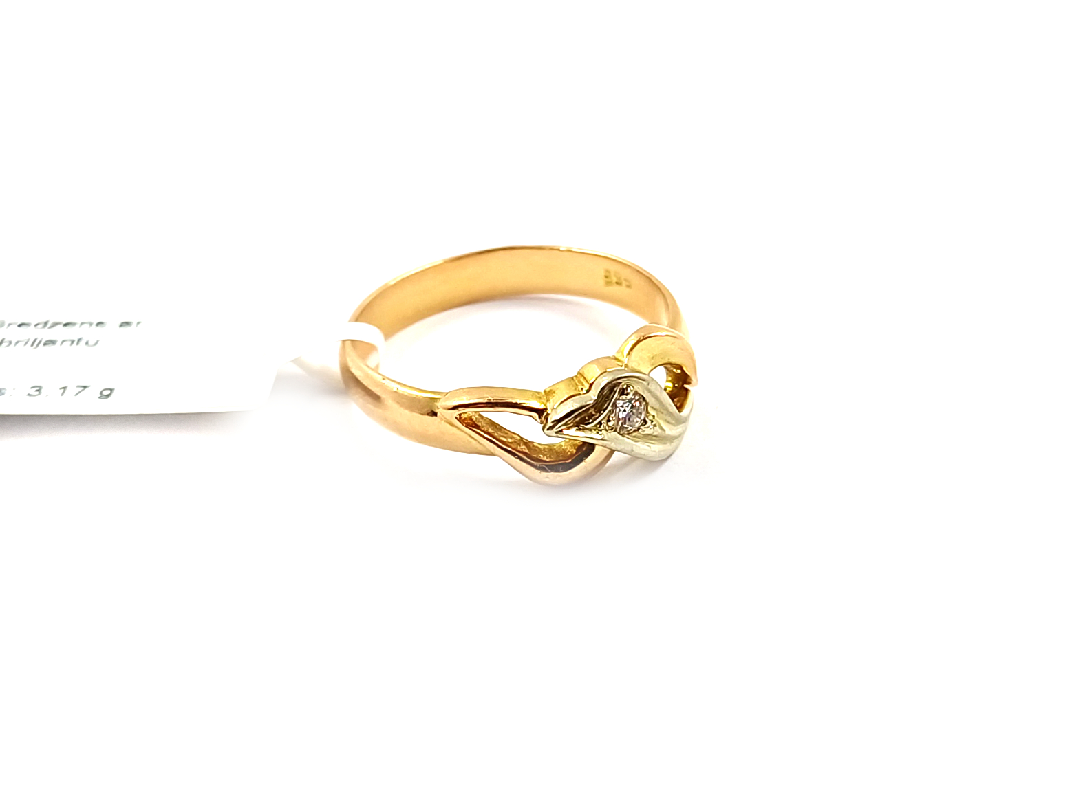 Gredzens ar briljantiem (0.05ct) 2833-0853