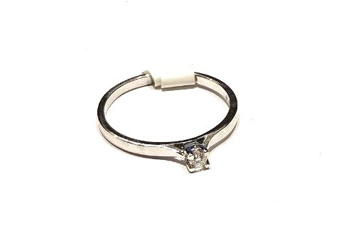 Gredzens ar briljantu (0.07 ct) 2743-1153