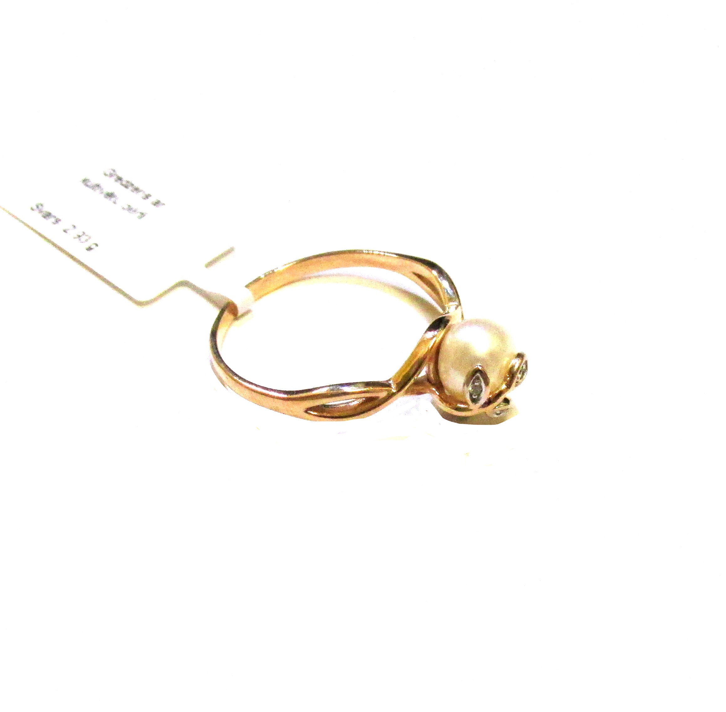 Gredzens ar kultivētu pērli 12-4063