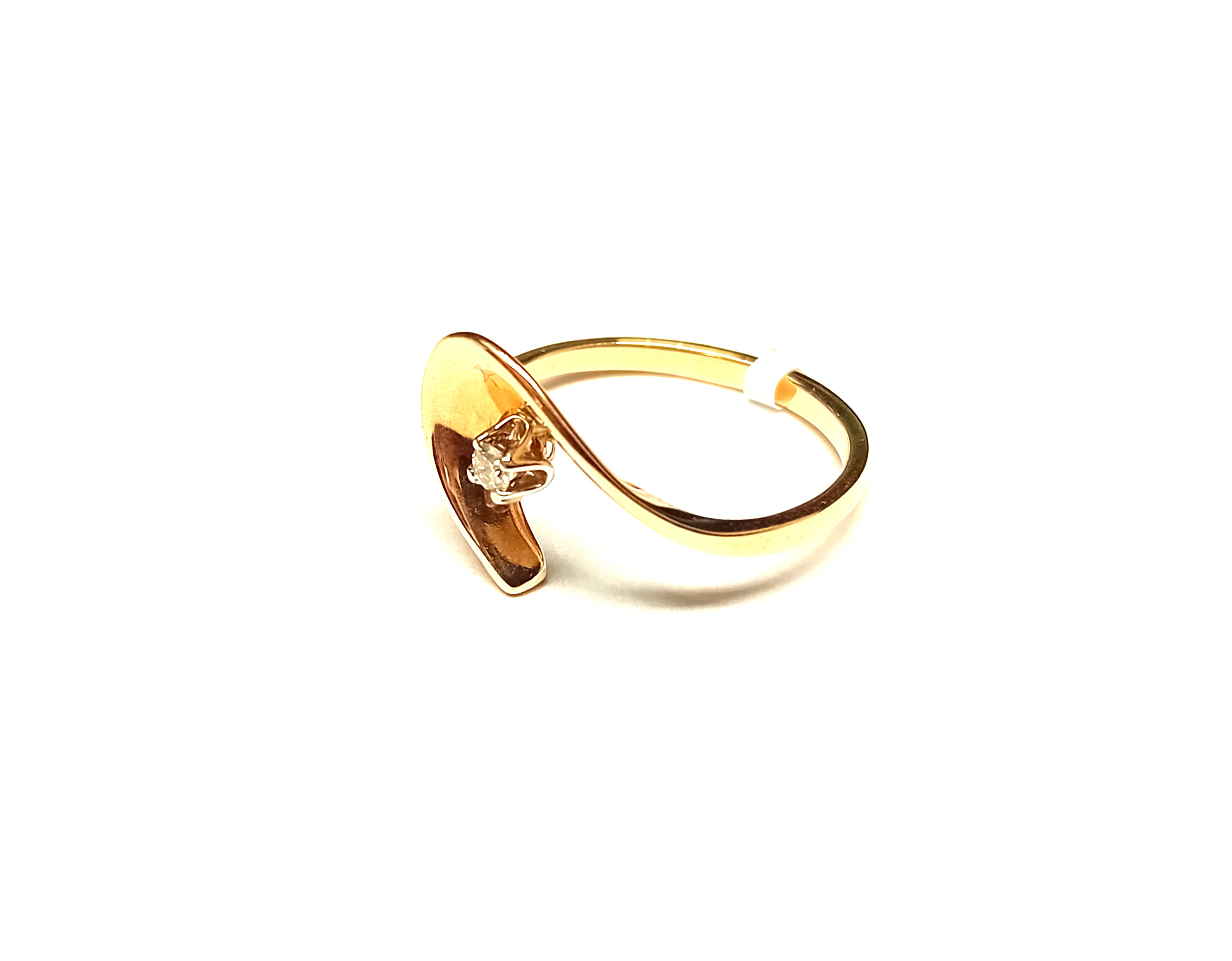 Gredzens ar briljantu (0.06ct) 6562-5051