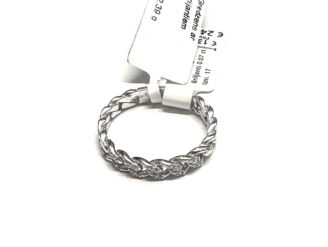 Gredzens ar briljantiem (0.07ct) 5280-1133