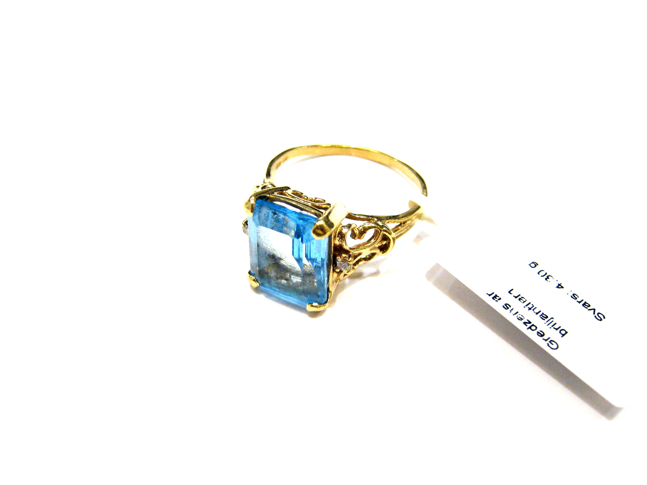 Gredzens ar briljantiem (0.02 ct)  759g3-1451