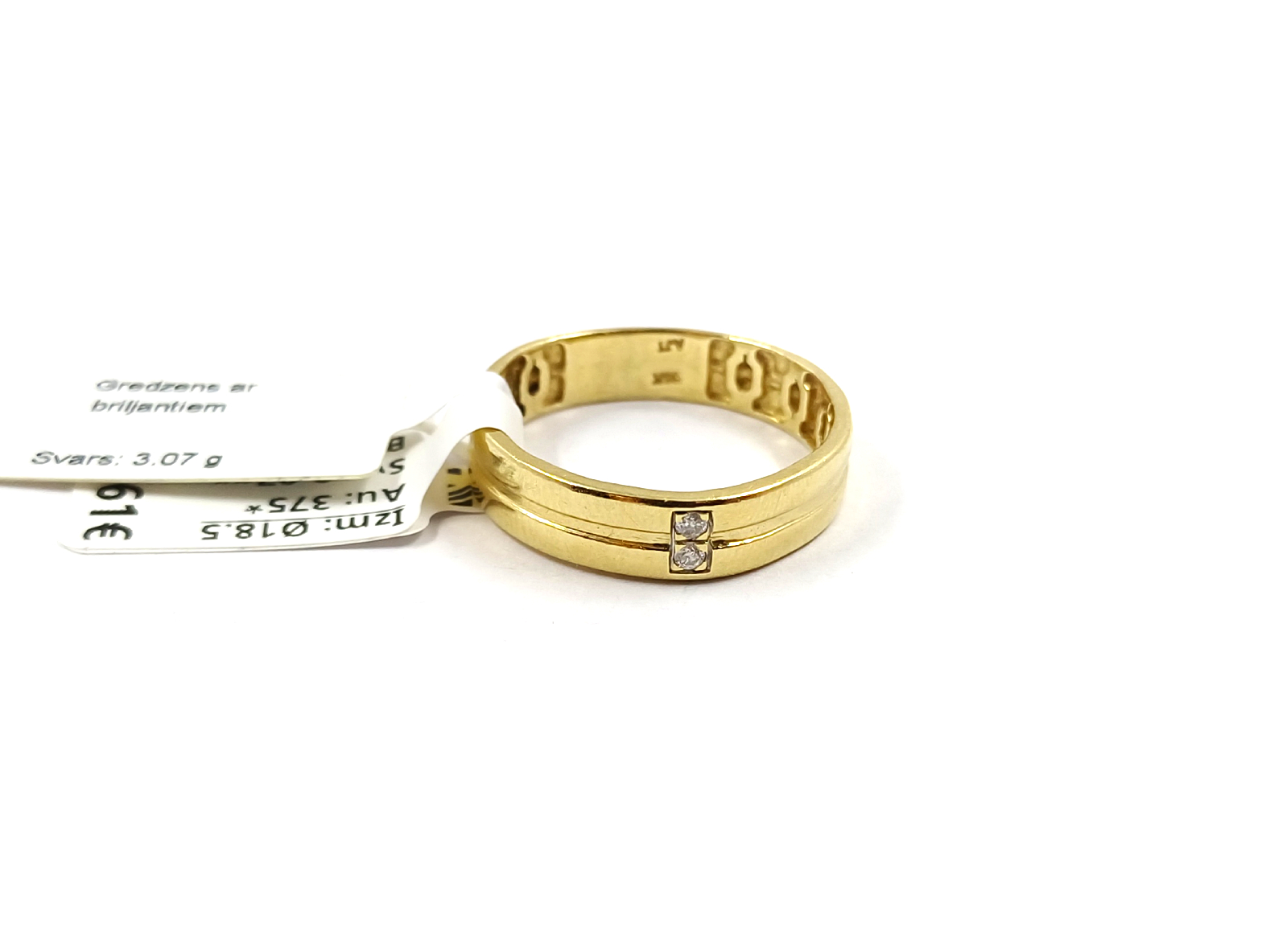 Gredzens ar briljantiem (0.02ct) 1202g2-0851