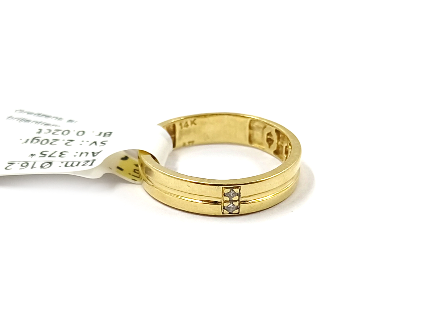 Gredzens ar briljantiem (0.02ct) 1202g1-0851